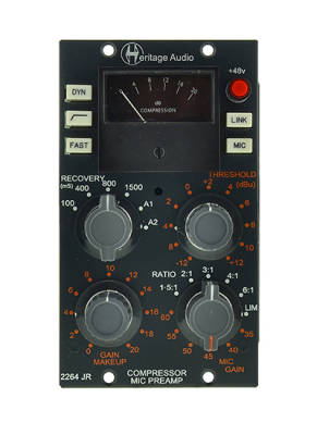 2264JR 500 Series Compressor and Microphone Preamplifier