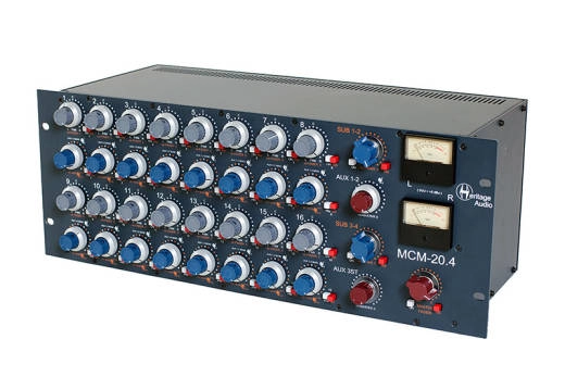 MCM20.4 Rackmount 20-Channel Summing Mixer