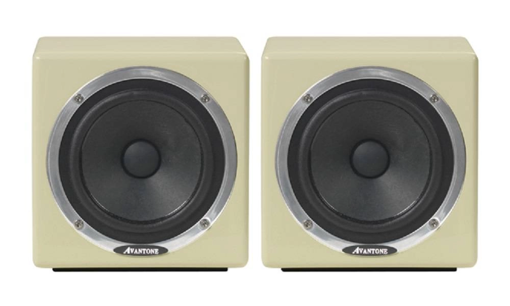 MixCube Passive Full-Range Mini Reference Monitors - Cream (Pair)