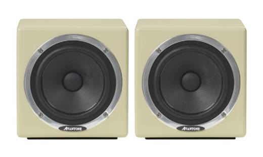 Avantone Pro - MixCube Passive Full-Range Mini Reference Monitors - Cream (Pair)
