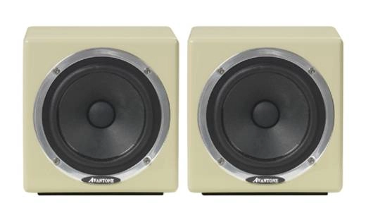 Avantone Pro - MixCube Passive Full-Range Mini Reference Monitors - Cream (Pair)