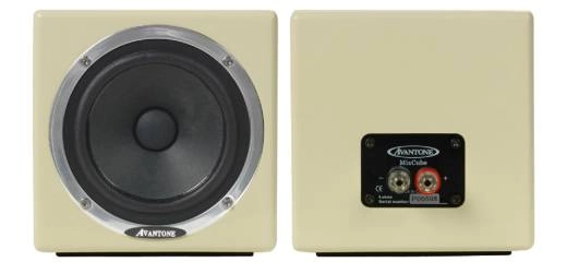 MixCube Passive Full-Range Mini Reference Monitors - Cream (Pair)