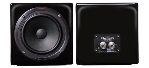 MixCube Passive Full-Range Mini Reference Monitors - Black (Pair)