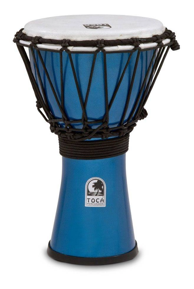 Freestyle Colorsound 7\'\' Djembe - Metallic Blue