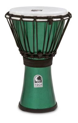 Toca Percussion - Freestyle Colorsound 7 Djembe - Metallic Green