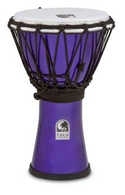 Toca Percussion - Freestyle Colorsound 7 Djembe - Metallic Indigo