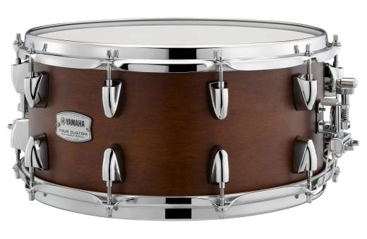 Yamaha - Tour Custom Maple Snare Drum 14x6.5 - Chocolate Satin