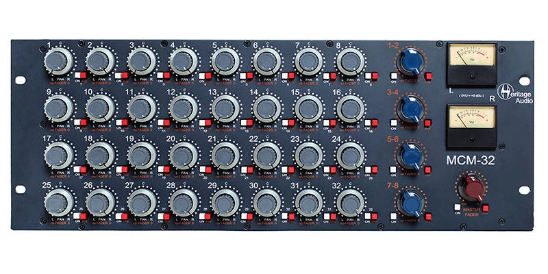 MCM32 Rackmount 32-Channel Summing Mixer