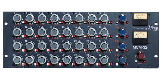 Heritage Audio - MCM32 Rackmount 32-Channel Summing Mixer