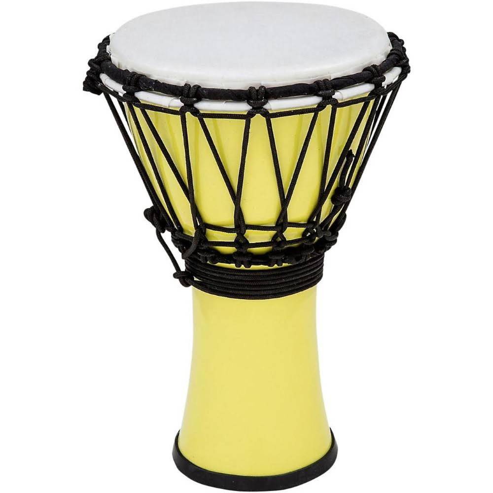Freestyle 7 Inch Colorsound Djembe - Pastel Yellow