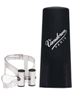 Vandoren - M/O Bb Clarinet Silver-Plated Ligature & Cap