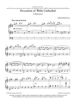 Evocation of Wells Cathedral - Bednall - Organ - Sheet Music
