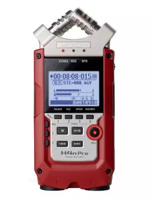 H4n Pro Handheld Recorder / USB Audio Interface - Limited Edition Red