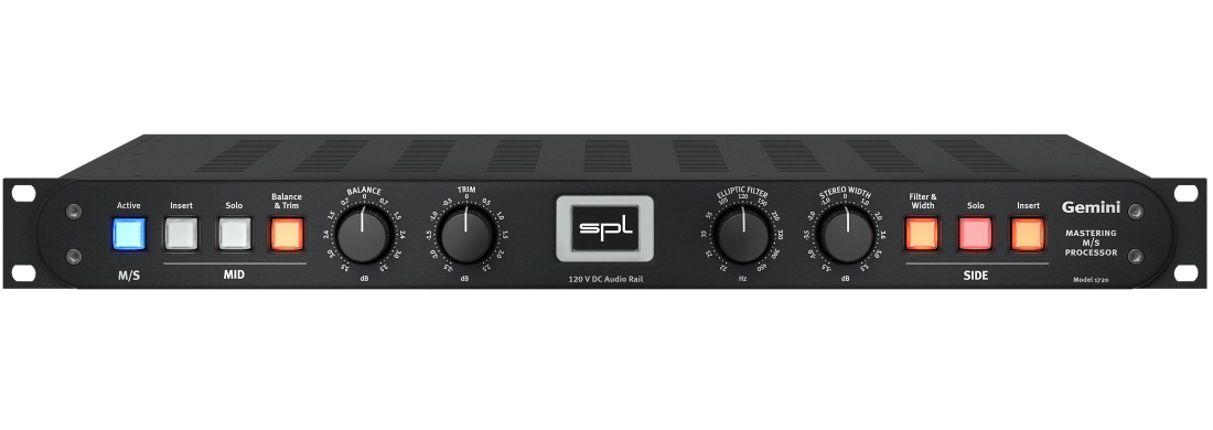 Gemini Mastering M/S Processor - Black