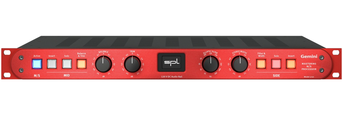 Gemini Mastering M/S Processor - Red