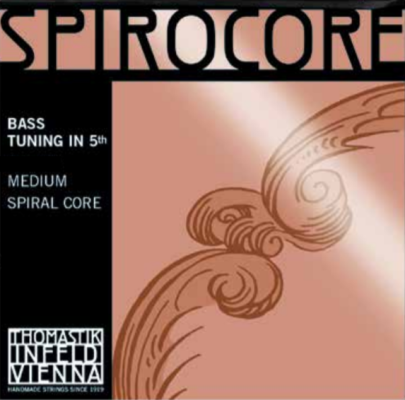 Spirocore Double Bass Strings Set - Tuning in Fifths - 3/4