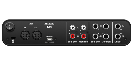 M4 4-in / 4-out USB Audio Interface