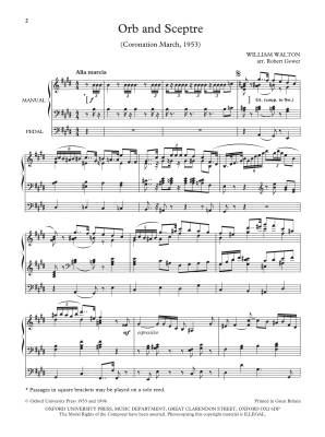 Orb and Sceptre (Coronation March, 1953) - Walton/Gower - Organ - Sheet Music