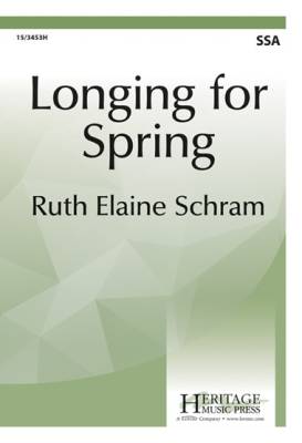 Heritage Music Press - Longing for Spring - Schram - SSA