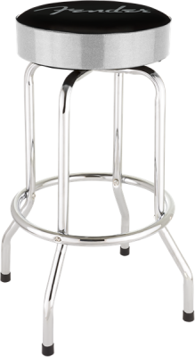 Silver Sparkle Barstool, 30 inch