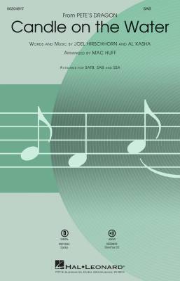 Hal Leonard - Candle on the Water (from Petes Dragon) - Hirschhorn/Kasha/Huff - SAB