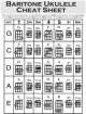 Skeptical Guitarist - Baritone Ukulele Cheat Sheet