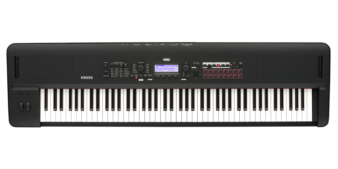 Kross 2 88-Key Synthesizer Workstation - Super Matte Black