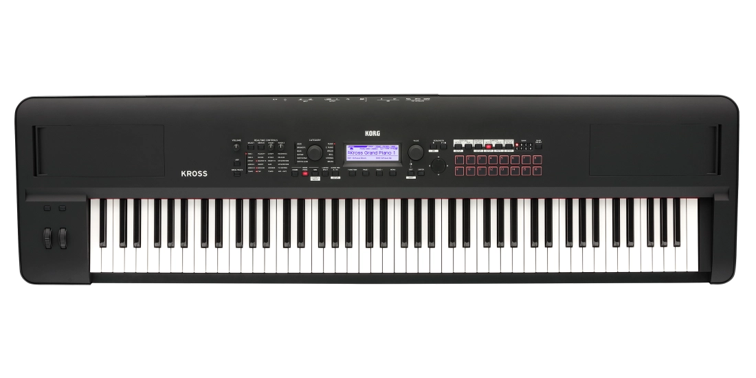 Kross 2 88-Key Synthesizer Workstation - Super Matte Black