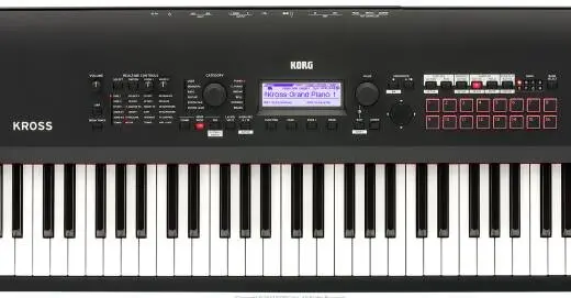 Kross 2 88-Key Synthesizer Workstation - Super Matte Black