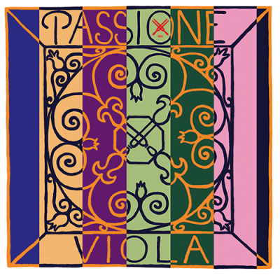 Pirastro - Passione 4/4 Viola D String - Gut/Silver