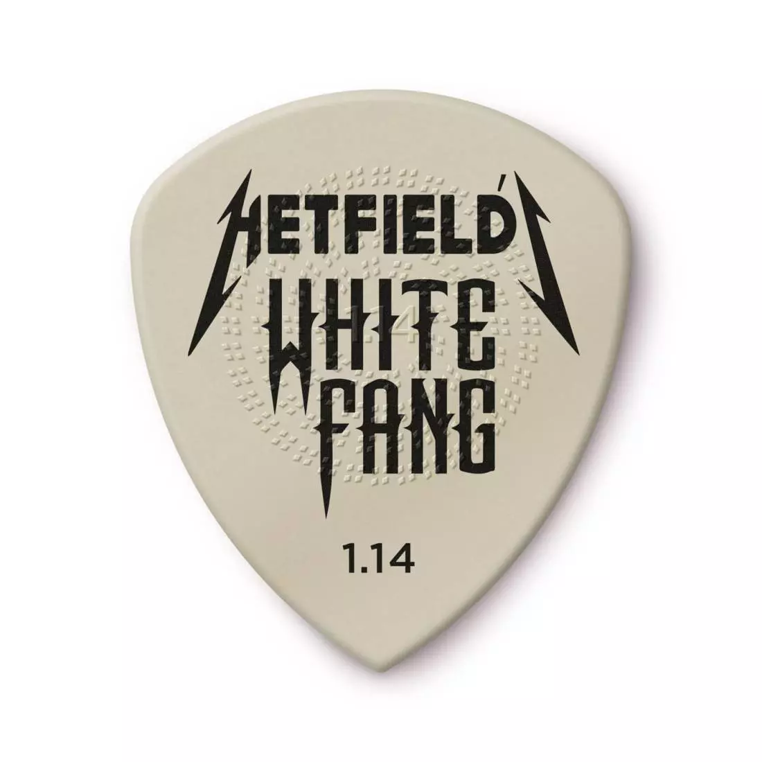 James Hetfield White Fang Custom Flow Pick (24 Pack) - 1.14mm