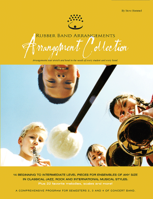 Rubber Band Arrangements - Arrangement Collection - Hommel - Caisse claire et grosse caisse facile - Livre