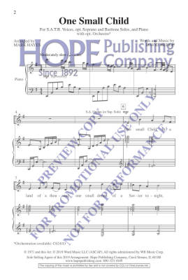 One Small Child - Meece/Hayes - SATB
