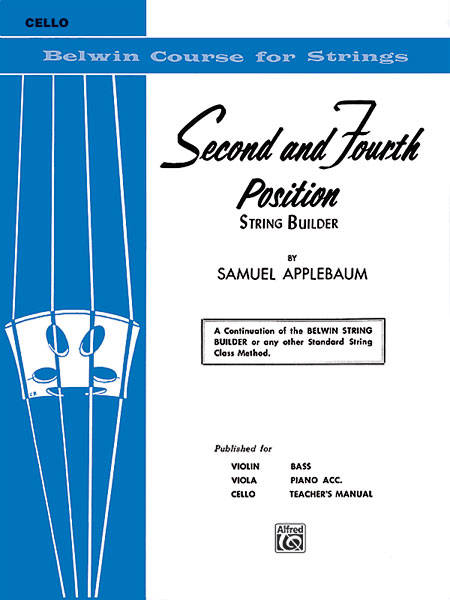 2nd and 4th Position String Builder - Applebaum - Cello - Book