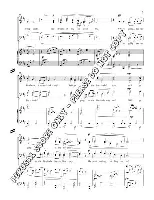 Leezie Lindsay - Scottish/Sirett - SATB