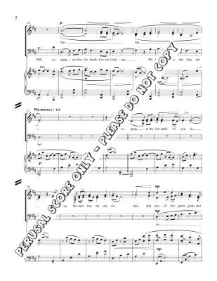 Leezie Lindsay - Scottish/Sirett - SATB