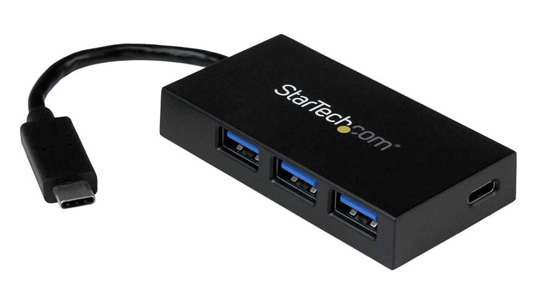 4-Port USB-C 3.0 Hub - USB-C to 1x USB-C and 3x USB-A