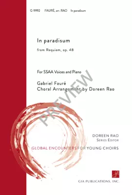 In Paradisum (from Requiem, op. 48) - Faure/Rao - SSAA