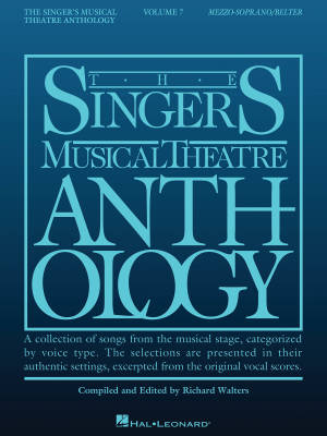 The Singer\'s Musical Theatre Anthology Volume 7 - Walters - Mezzo-Soprano/Belter Voice - Book