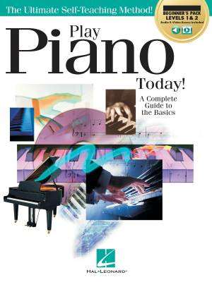 Hal Leonard - Play Piano Today! All-In-One Beginners Pack - Stosur - Books/Media Online