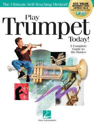Play Trumpet Today! Beginner\'s Pack - Menghini - Books/Media Online