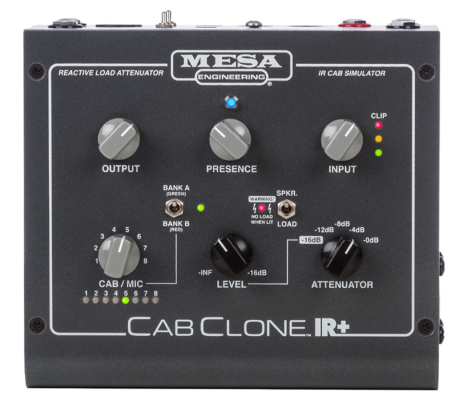 CabClone IR+ 8-Cabinet Simulator with Attenuator - 8 Ohm