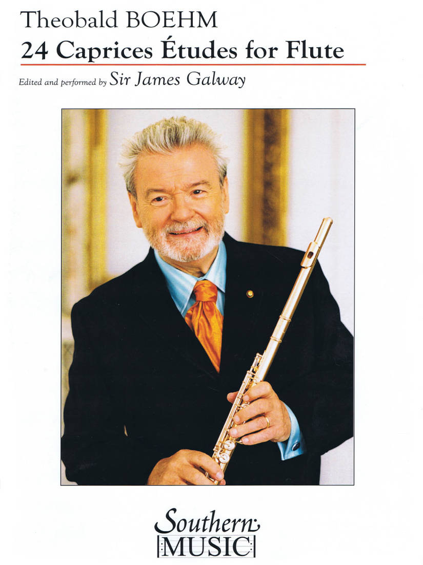 24 Caprices Etudes for Flute - Boehm/Galway - Flute - Book