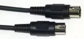 Link Audio - Link Audio Midi Cables - 1 foot - Black