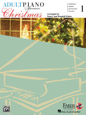 Adult Piano Adventures Christmas, Book 1 - Faber - Piano/Audio Online - Book