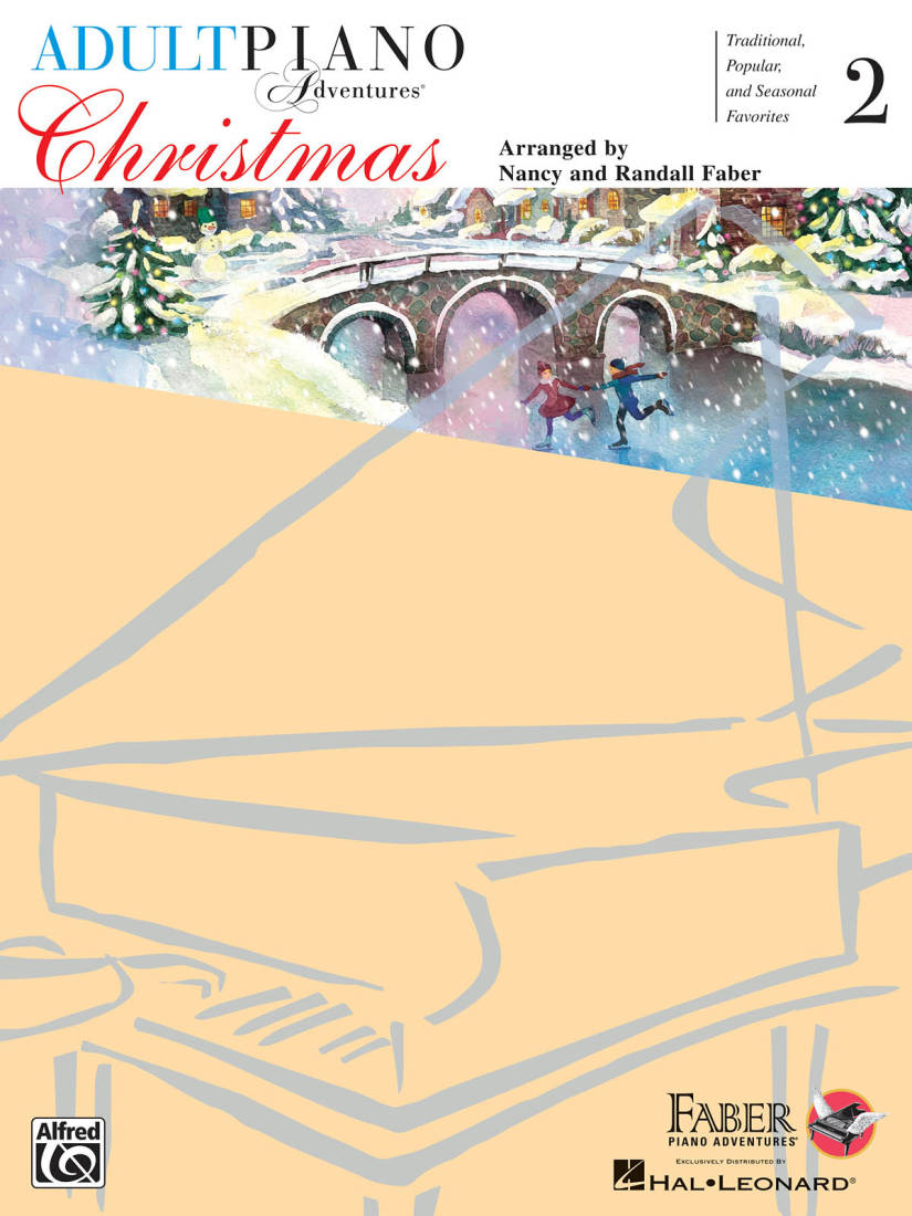 Adult Piano Adventures Christmas, Book 2 - Faber - Piano/Audio Online - Book