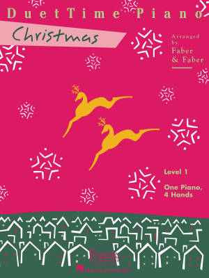 Duettime Piano Christmas, Level 1 - Faber - Piano Duet (1 Piano, 4 Hands) - Book