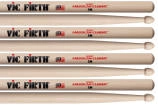 Vic Firth - American Classic Value Pack (3 Pairs +1 Free Pair) - 2B