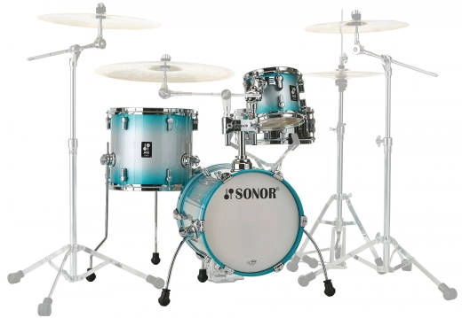 AQ2 Martini 4-Piece Shell Pack (14,8,13,SD) - Aqua Silver Burst