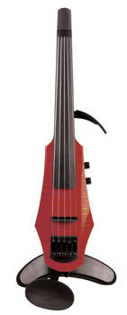 Wav 5-String Violin - Trans Red